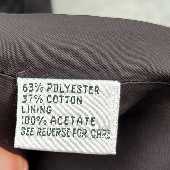 Talbots Womens 4 Sleeveless Midi Dress Criss Cross Back Straps Black Cocktail - Picture 10 of 14